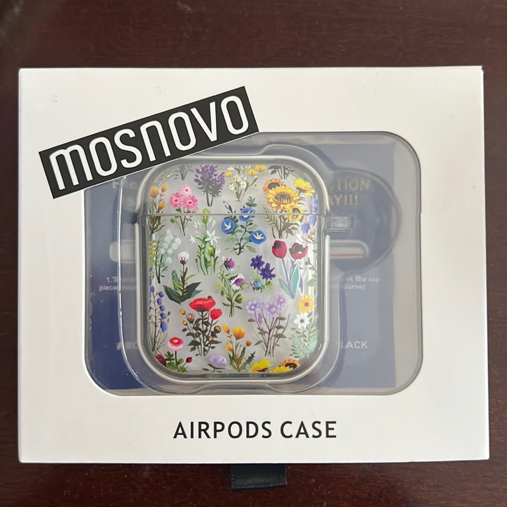 Mosnovo AirPods Generation 1 or 2 Floral Case